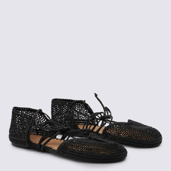 26SS 오디시 플랫 슈즈 OD46037A 23030999 Black - ODISSI
