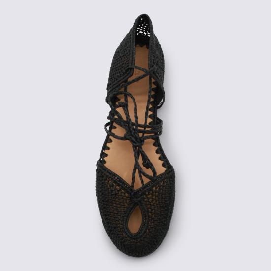 26SS 오디시 플랫 슈즈 OD46037A 23030999 Black - ODISSI