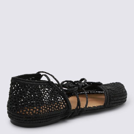 26SS 오디시 플랫 슈즈 OD46037A 23030999 Black - ODISSI
