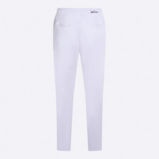 26SS 키톤 스트레이트 팬츠 UP1LAC K0606H02 White - KITON