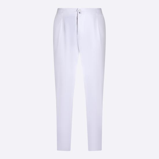 26SS 키톤 스트레이트 팬츠 UP1LAC K0606H02 White