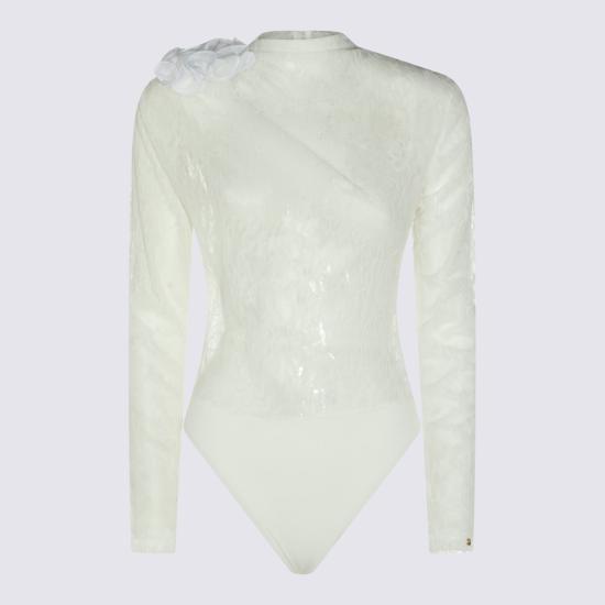26SS 니사 바디수트 티셔츠 BODY16528 WHITE