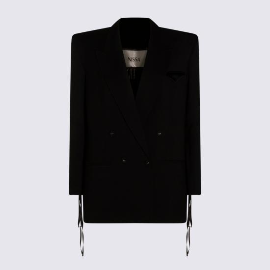 26SS 니사 수트 자켓 S16463 BLACK