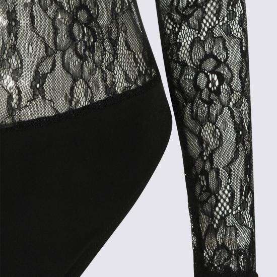 26SS 니사 바디수트 티셔츠 BODY16528 BLACK - NISSA