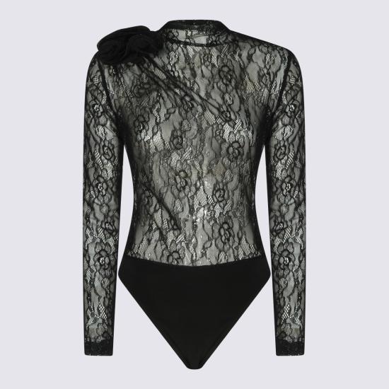 26SS 니사 바디수트 티셔츠 BODY16528 BLACK