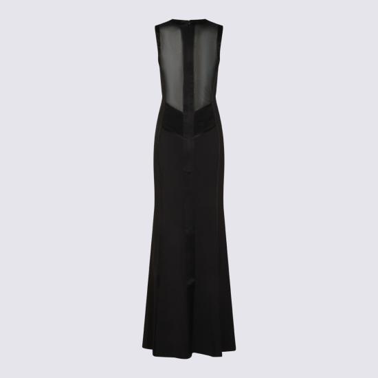 26SS 엘리자베타프랜치 미디 원피스 ABR4362E2 110 Nero - ELISABETTA FRANCHI