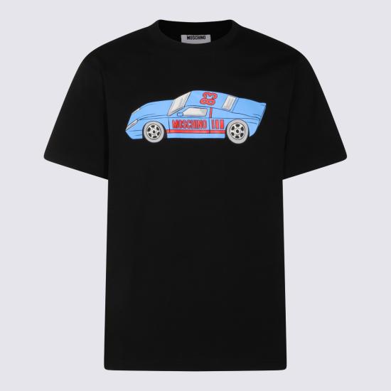 26SS 모스키노 반팔 티셔츠 261ZZ0703 02411555 Black
