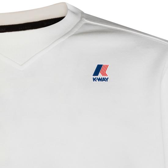 26SS 까웨 긴팔 티셔츠 K1126FW 001 White - K-WAY
