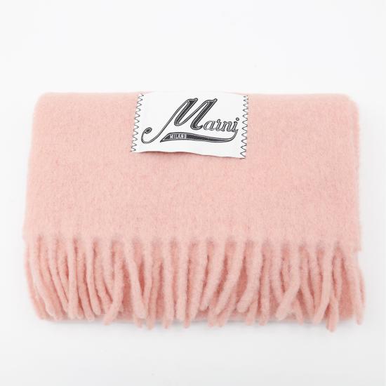 25FW 마르니 터콰이즈 알파카 스카프 SCMC0059Y0 UTW91800C13 PINK GUMMY