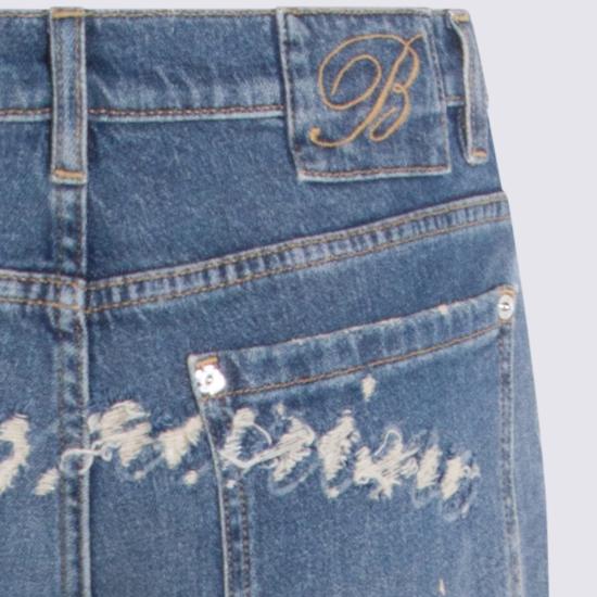 26SS 블루마린 데님 팬츠 P622J235A D06C1 ICE BLU - BLUMARINE