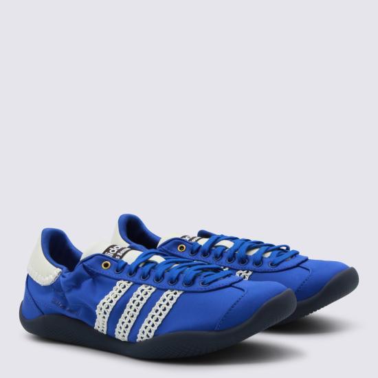 25FW 아디다스 X 웨일즈 보너 카린타 로우 새틴 스니커즈 JR1774 BLUE QUARTZ - ADIDAS X WALES BONNER