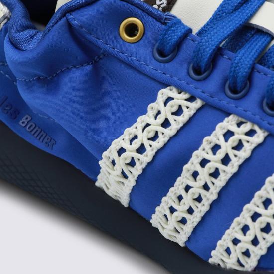 25FW 아디다스 X 웨일즈 보너 카린타 로우 새틴 스니커즈 JR1774 BLUE QUARTZ - ADIDAS X WALES BONNER