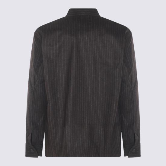 25FW 엔엔07 긴팔 셔츠 2560000186 780 BROWN STRIPE - NN07
