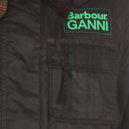26SS 바버 X 가니 자켓 LWX1523 BR71 RUSTIC CLASSIC TARTAN - BARBOUR X GANNI