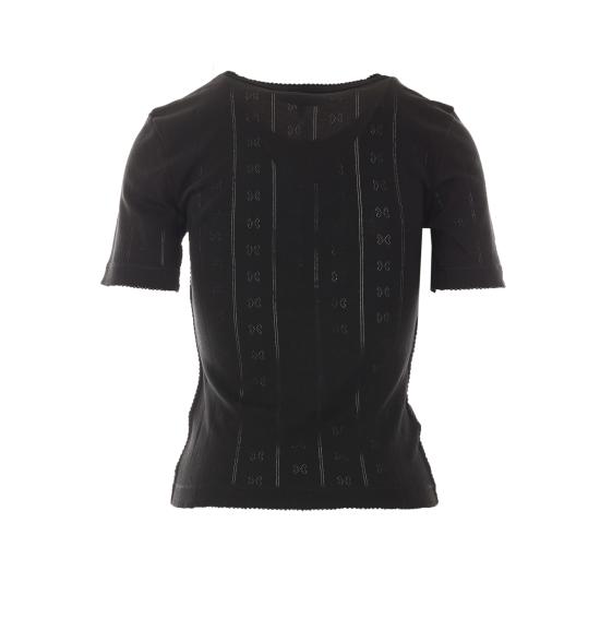 26FW 가니 반팔 티셔츠 A1050260 099 Black - GANNI