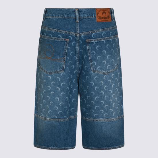 26SS 마린세르 데님 숏팬츠 USH004BCDEN0002 BL05 LIGHT BLUE - MARINE SERRE