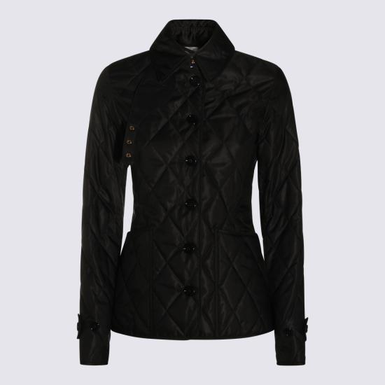26SS 버버리 퀄티드 자켓 8100657 A1189 Black
