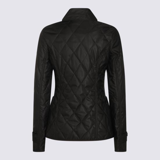 26SS 버버리 퀄티드 자켓 8100657 A1189 Black - BURBERRY