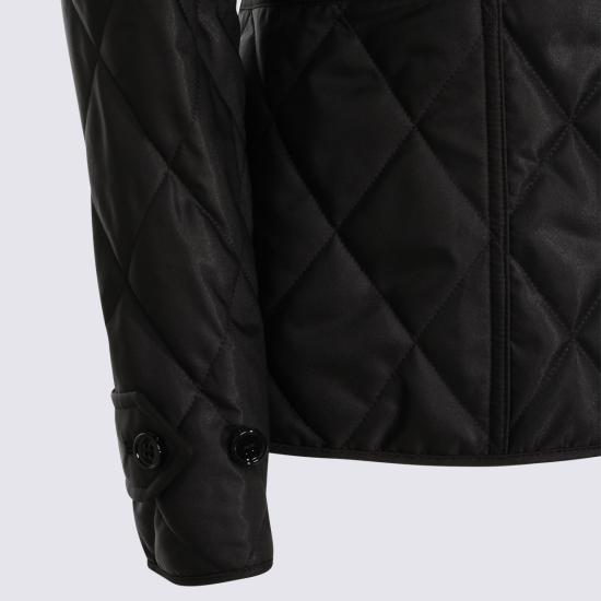 26SS 버버리 퀄티드 자켓 8100657 A1189 Black - BURBERRY