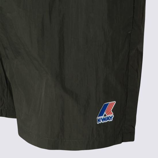 26SS 까웨 스윔팬츠 K31357W WMR GREEN BLACKISH - K-WAY