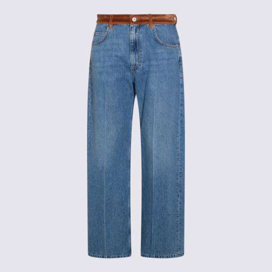 25FW 마르니 데님 팬츠 PUJU0320QS USCY4400B96 DEEP BLUE