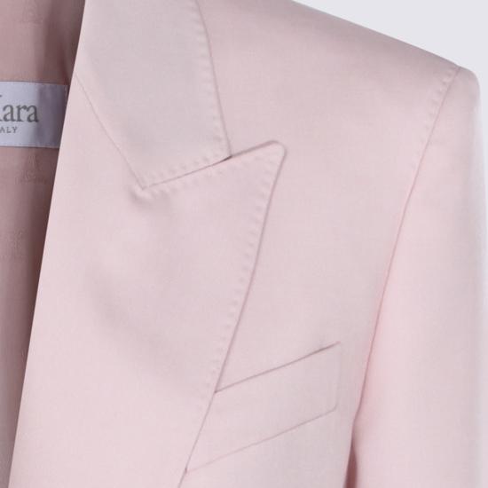 26SS 막스마라 MXMOMBROSA 옴브로사 버진울 자켓 2611041171600 10267022 BEIGE ROSA - MAX MARA