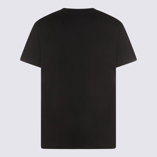 26SS 모스키노 반팔 티셔츠 261ZZ0702 02411555 Black - MOSCHINO