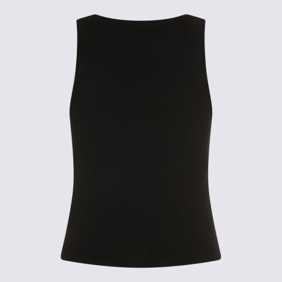 26FW 알렉산더 왕 민소매 티셔츠 1KC3261023 001 Black - ALEXANDER WANG