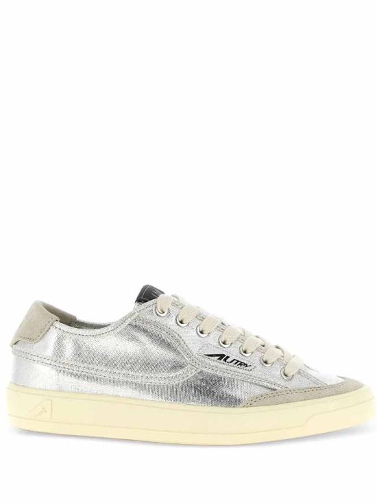 26SS 오트리 WINDSCAPE 로우 스니커즈 스웨이드 SCLW CU07 Silver