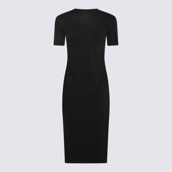 26SS 윌리 차바리아 미디 원피스 WCJSY0230 001 Black - WILLY CHAVARRIA