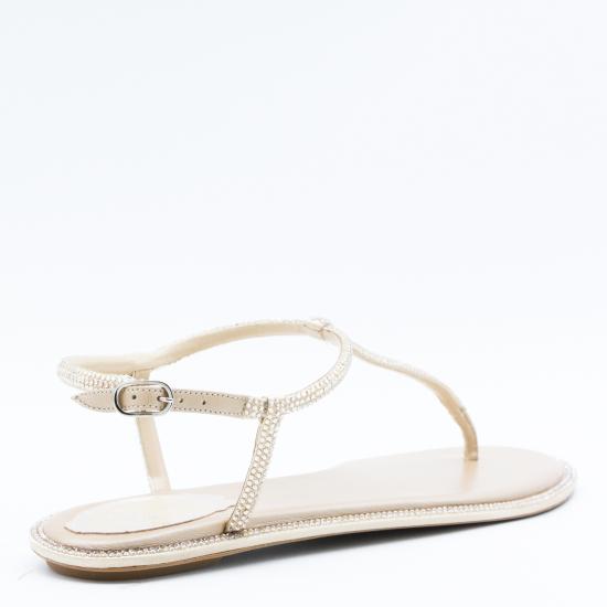 26SS 르네 카오빌라 플랫 슈즈 C11574010 R001V104 Beige - RENE CAOVILLA