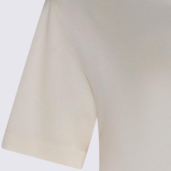 26SS 르메르 저지 티셔츠 TS0002 LJ1016WH048 LIGHT CREAM - LEMAIRE