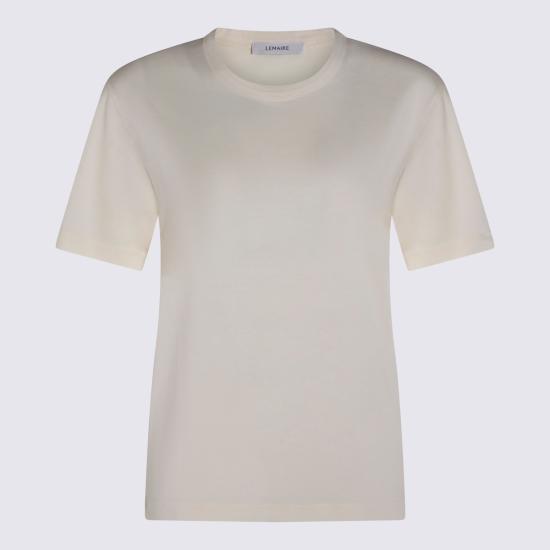 26SS 르메르 저지 티셔츠 TS0002 LJ1016WH048 LIGHT CREAM