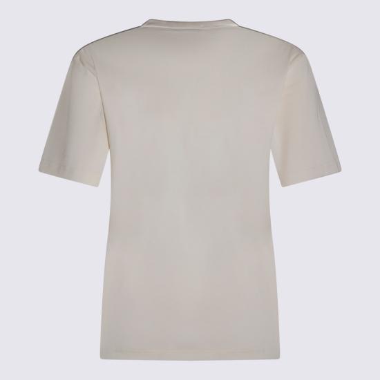 26SS 르메르 저지 티셔츠 TS0002 LJ1016WH048 LIGHT CREAM - LEMAIRE