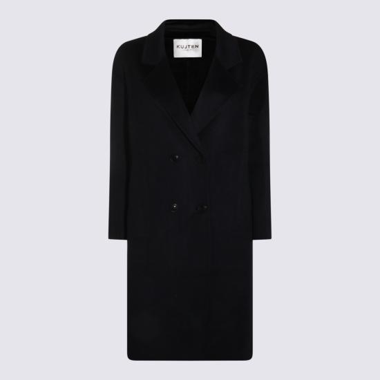 25FW 쿠즈텡 코트 F4446 80 MARINE FONCE