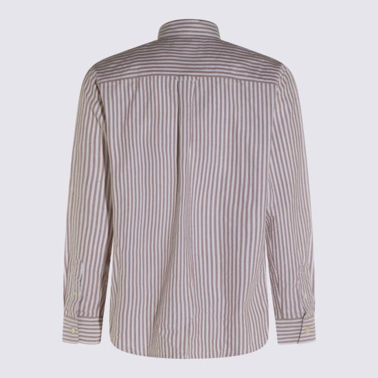 26SS 엔엔07 긴팔 셔츠 2525910247 762 TERRACOTTA STRIPE - NN07