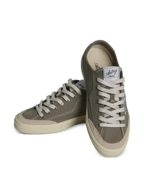 26SS 오트리 WINDSCAPE 로우 스니커즈 캔버스 SCLM CU03 Military - AUTRY