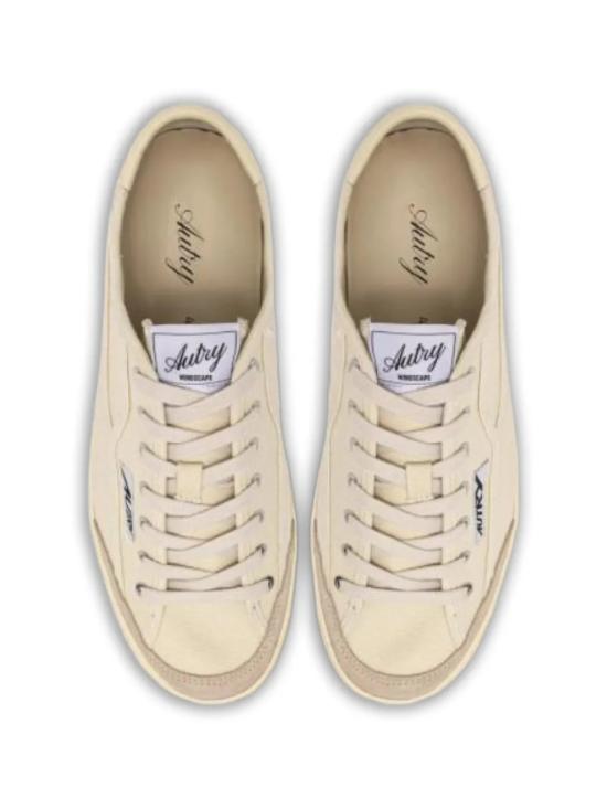 26SS 오트리 WINDSCAPE 로우 스니커즈 스웨이드 SCLW CU02 Cream - AUTRY