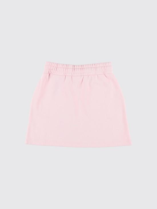26SS [키즈] 오프화이트 스커트 OGCK002S26FLE001 683 Pink - OFF WHITE