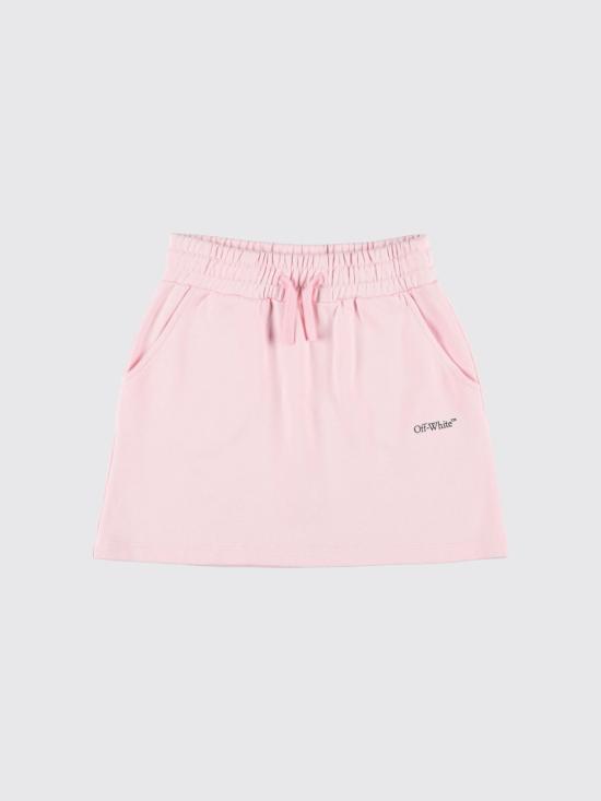 26SS [키즈] 오프화이트 스커트 OGCK002S26FLE001 683 Pink