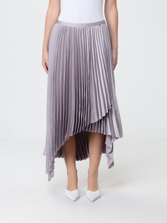 26SS 보스 롱 스커트 50558807 540 Lilac