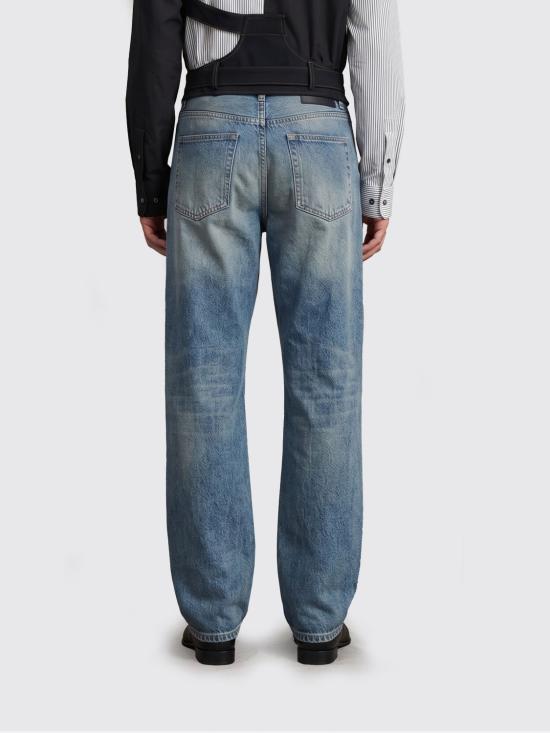 26SS MM6 메종마르지엘라 리플레이스드 웨이스트 진 SH0LA0032M30055961 961 Blue - MM6 MAISON MARGIELA