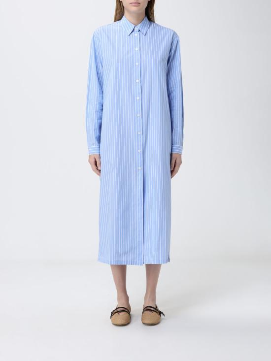 26SS 세인트바쓰 롱 원피스 ADN0001 01292L Gnawed Blue