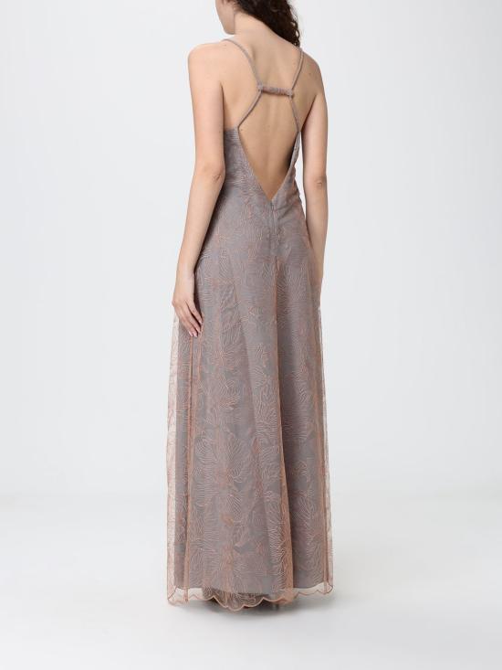 26SS 엠포리오 아르마니 롱 원피스 EW004316 TE20132 M3016 Nude - EMPORIO ARMANI