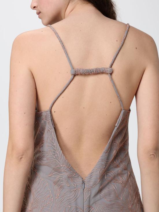 26SS 엠포리오 아르마니 롱 원피스 EW004316 TE20132 M3016 Nude - EMPORIO ARMANI