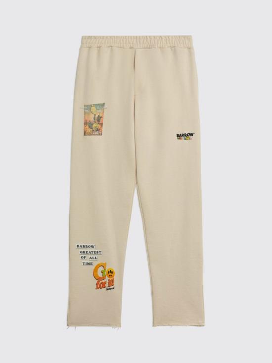 26SS 바로우 트레이닝/조거 팬츠 S6BWUAFP035 013 Cream