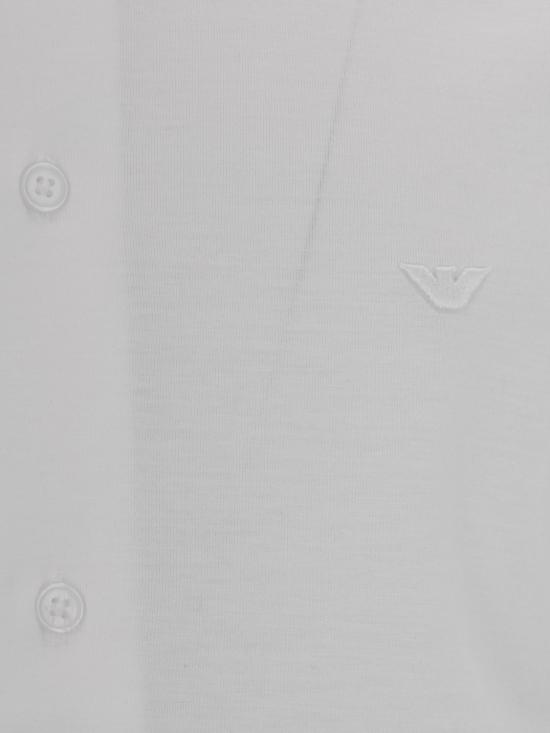 26SS 엠포리오 아르마니 반팔 셔츠 EM004603AF10017 U0003 White - EMPORIO ARMANI