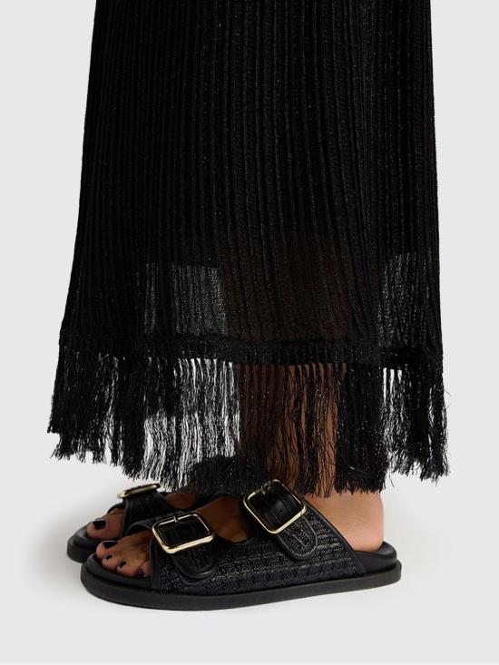26SS 모모니 롱 스커트 265MMOKN003265MO37 0990 Black - MOMONI