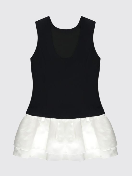 26SS [키즈] 트윈셋 원피스 261GJ2Q54 03710 Black - TWINSET