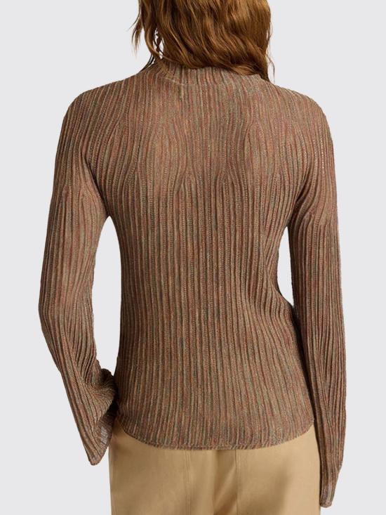26SS 모모니 긴팔 티셔츠 265MMOKN002265MO37 2070 Brown - MOMONI